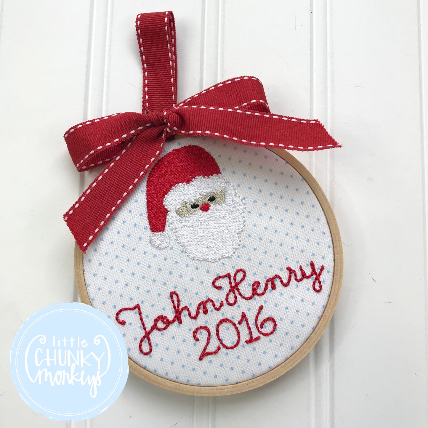 Santa Ornament