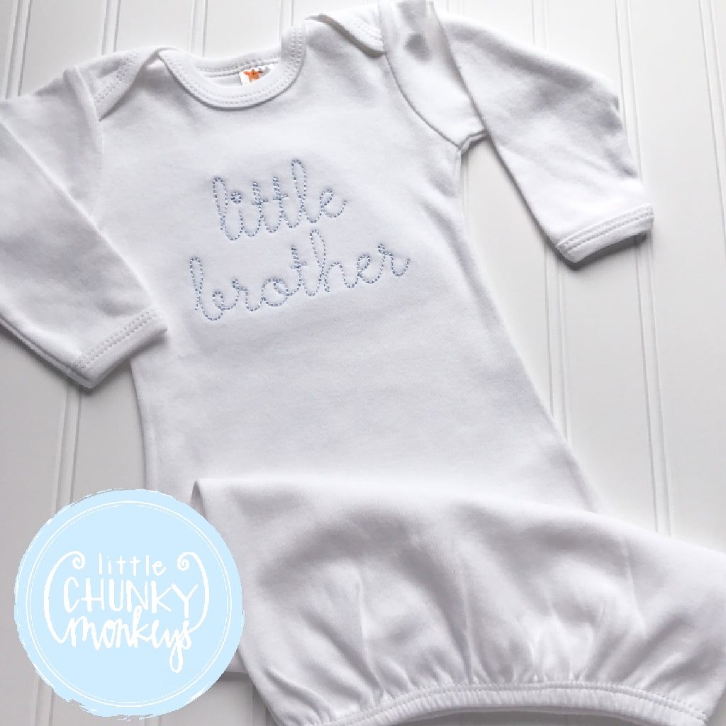 Boy Coming Home Outfit Boy Gown Newborn Gown with Vintage