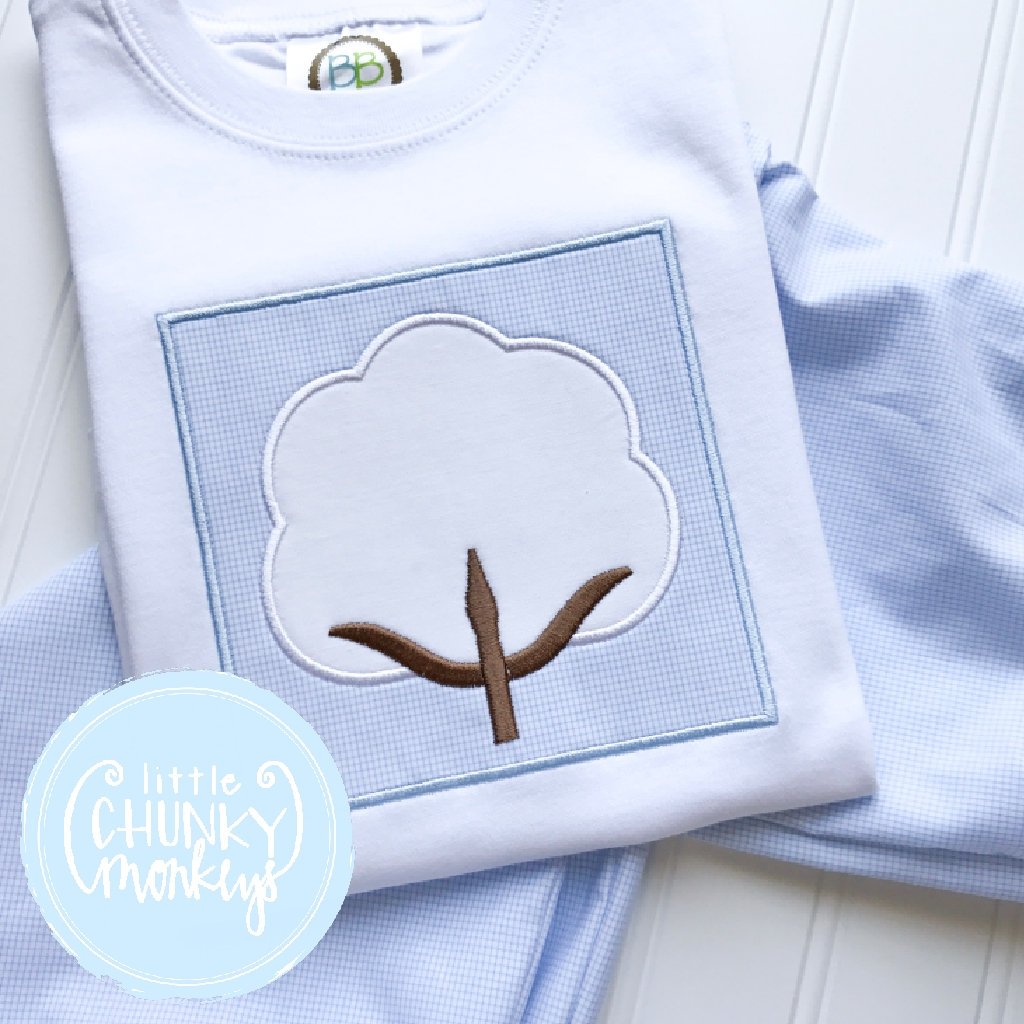 Boy Outfit - Boy Shirt - Cotton Applique Shirt