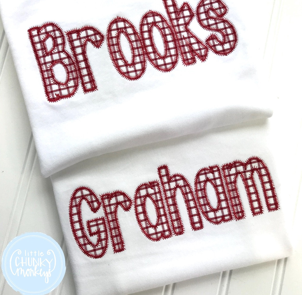 Boy Shirt - Applique Name Shirt - Boys Applique Shirt