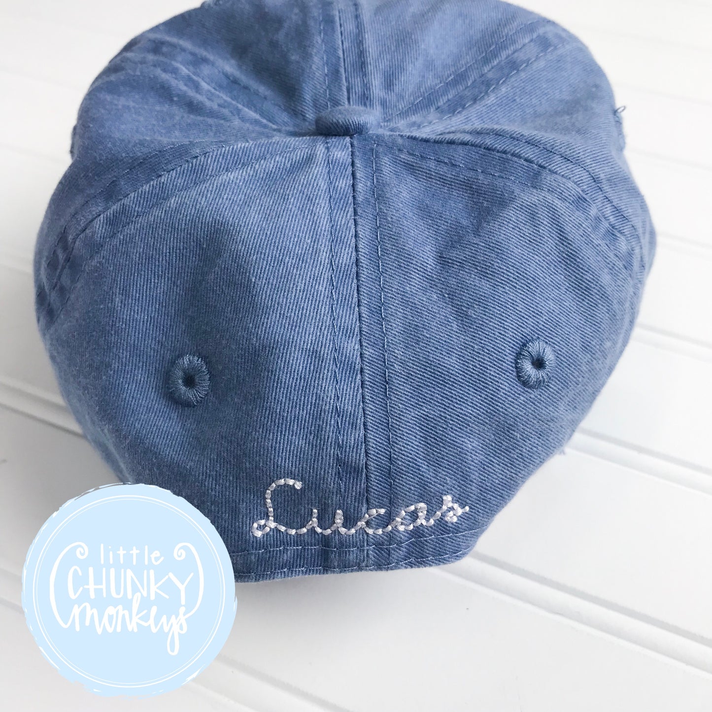 Toddler Kid Hat - Tuna Fish on Light Blue Hat