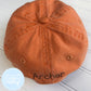 Toddler Kid Hat - Football on Orange Hat