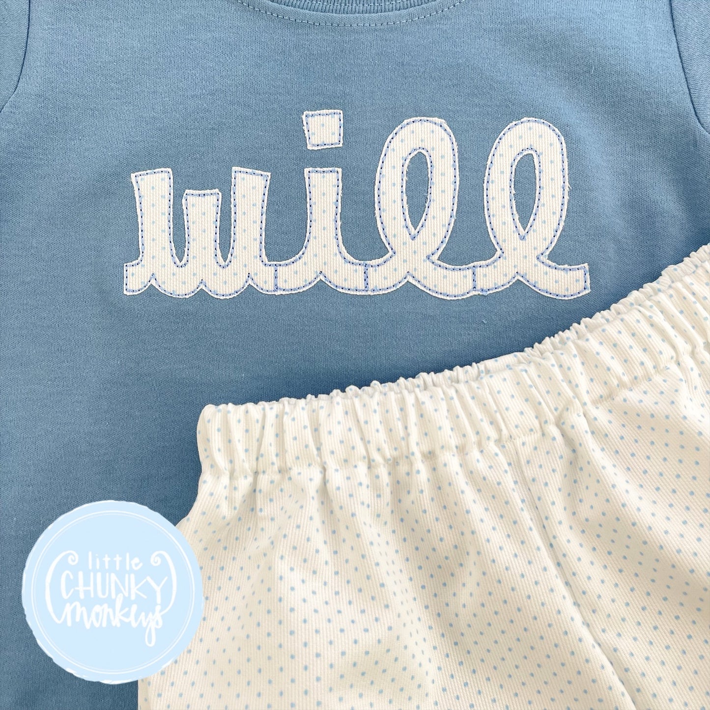 12m Boys Short Sleeve - “will”