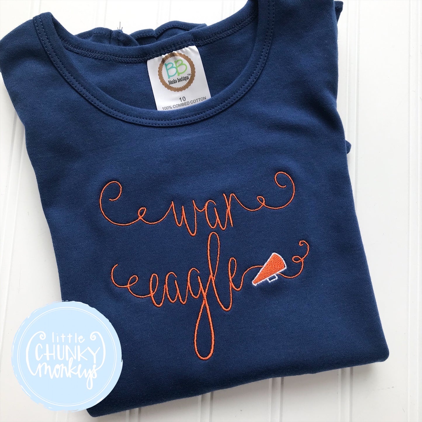 Girl Shirt - Vintage Stitch with Megaphone