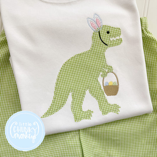 Boy Shirt - Dino Bunny