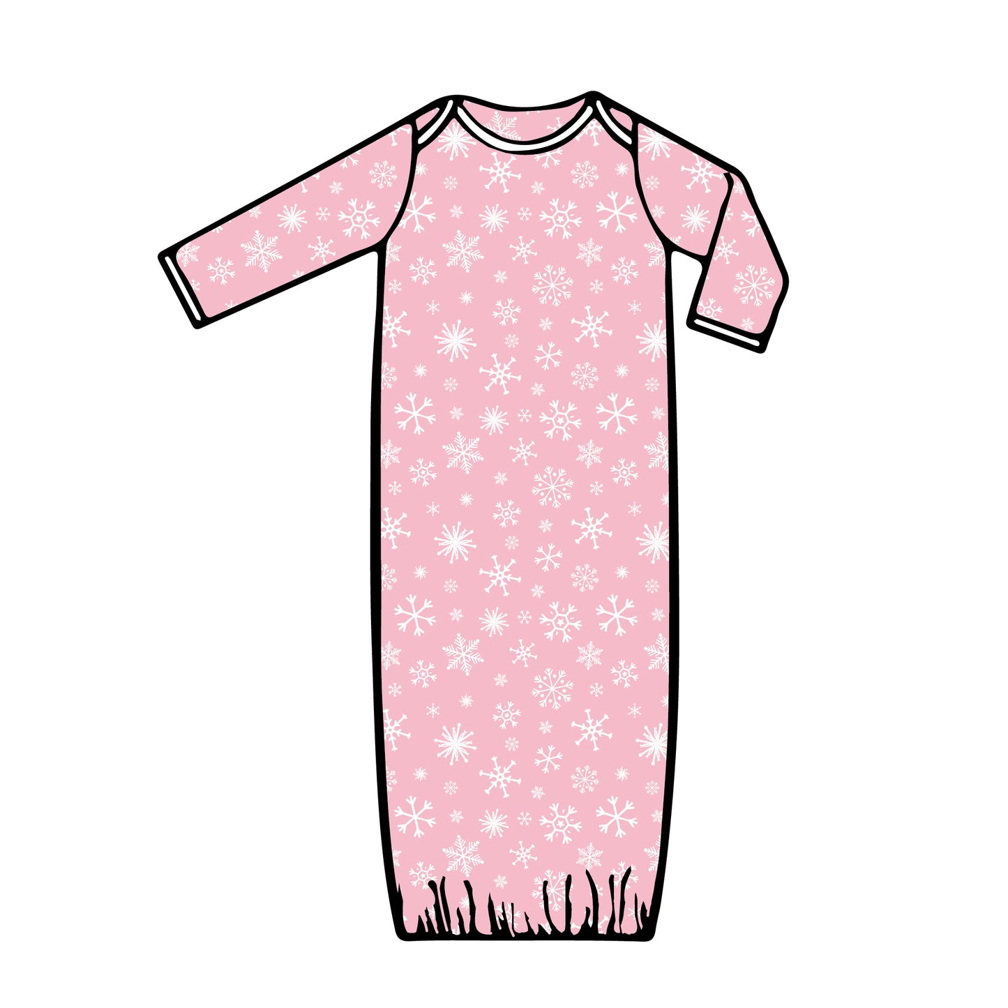 Christmas Baby Gown