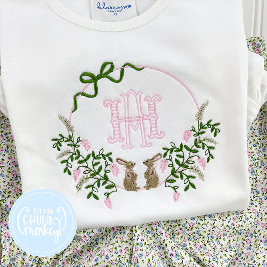 Girl Shirt - Sweet Bunny Frame