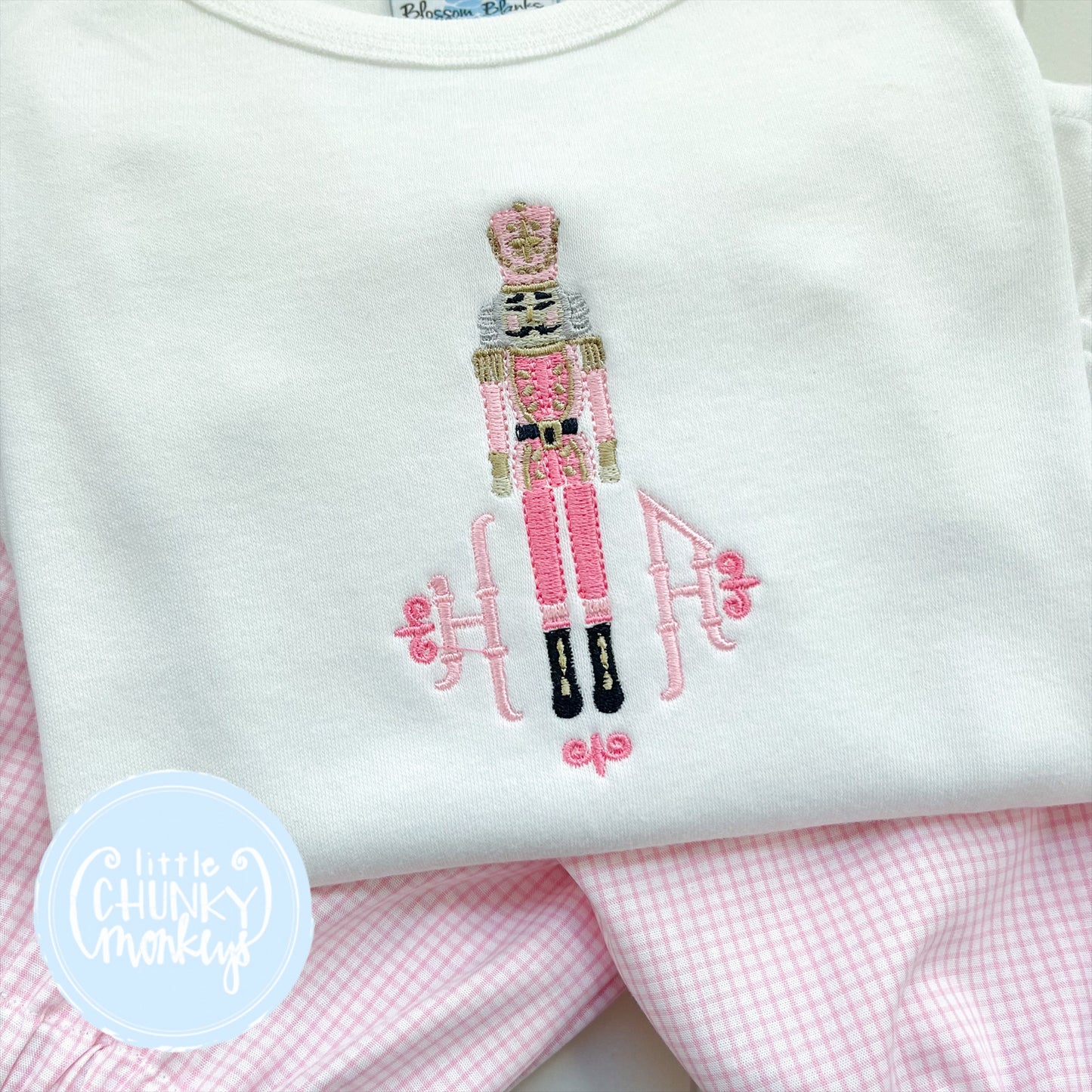 Girl Shirt - Nutcracker Double Initial