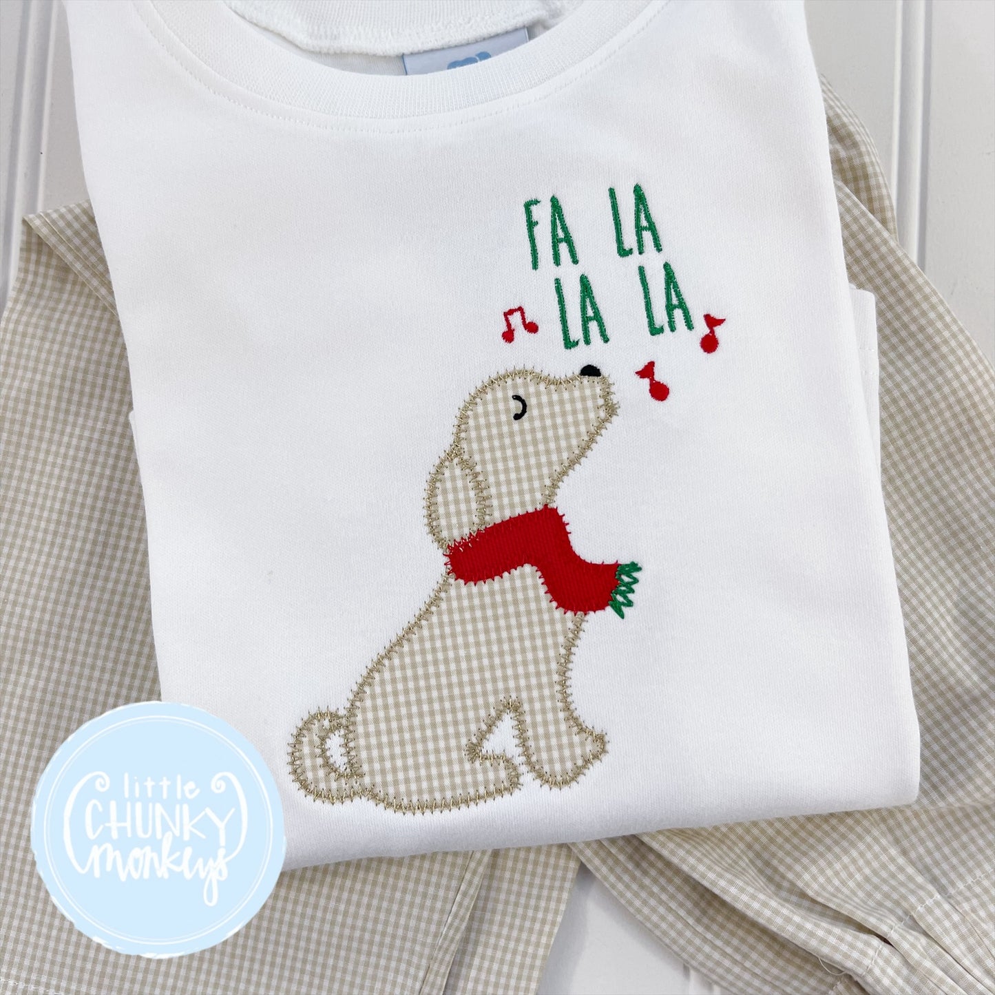 Boy Shirt - Fa La La La La Pup