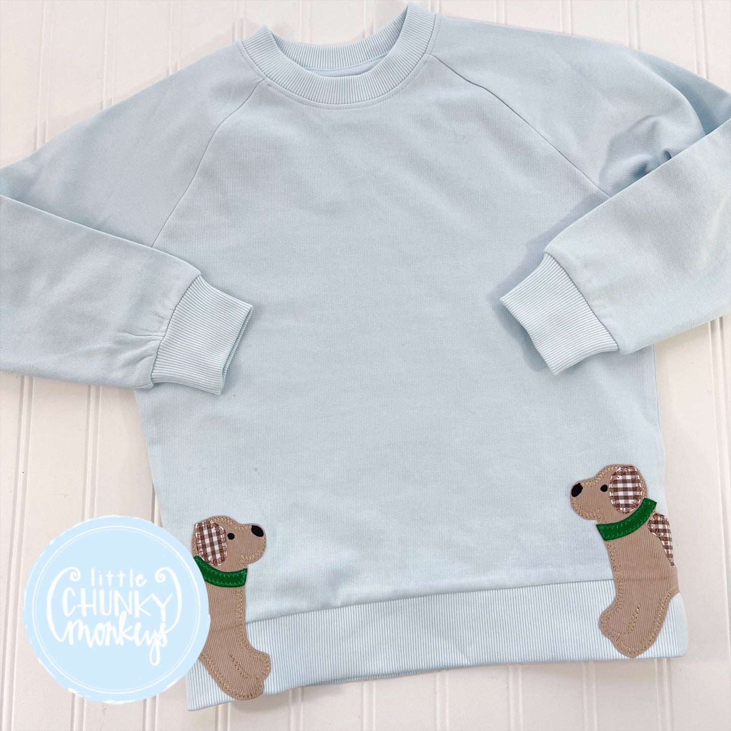 Side Puppy Sweatshirt