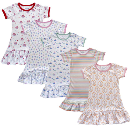A-Line Dress Short Sleeve