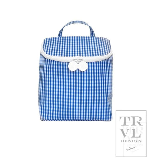 Take Away Lunch Tote - Royal Gingham