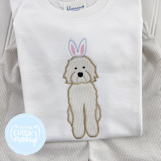 Boy Shirt - Bunny Goldendoodle