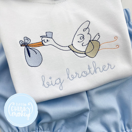 Boy Shirt - Big Brother Stork Delivery