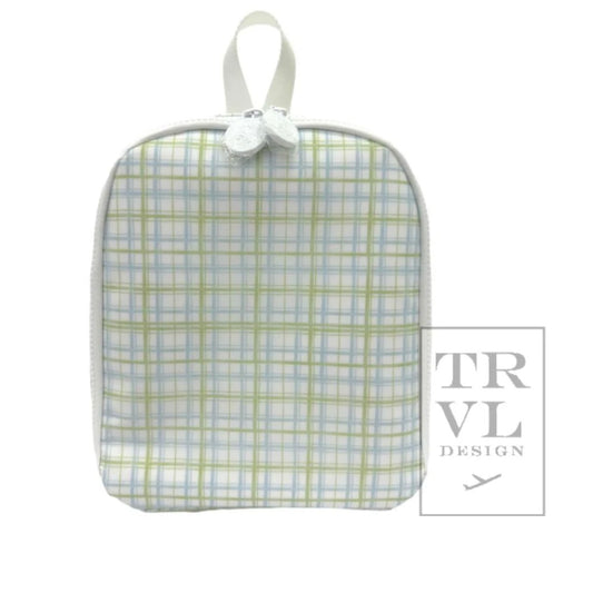 Bring It Lunch Tote - Classic Plaid Green