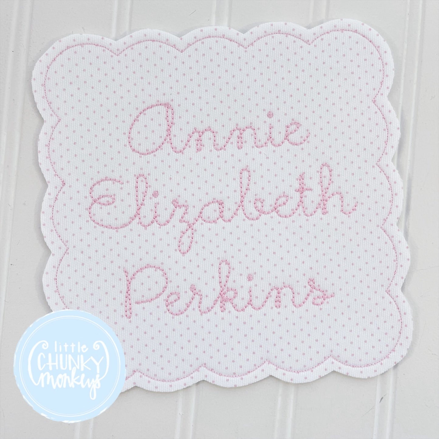 Welcome Baby Name Sign - Pink