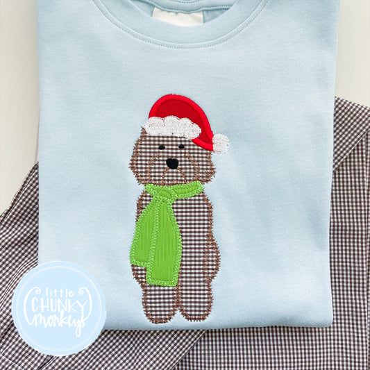 Boy Shirt - Santa Doodle