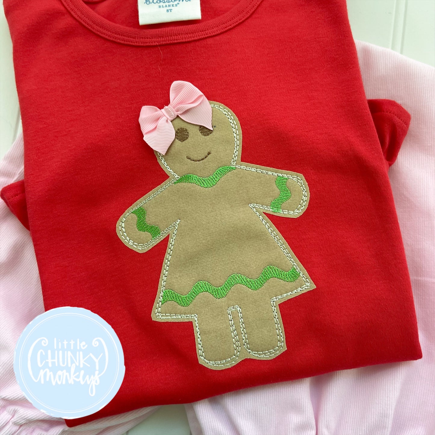 Girl Shirt - Gingerbread Girl
