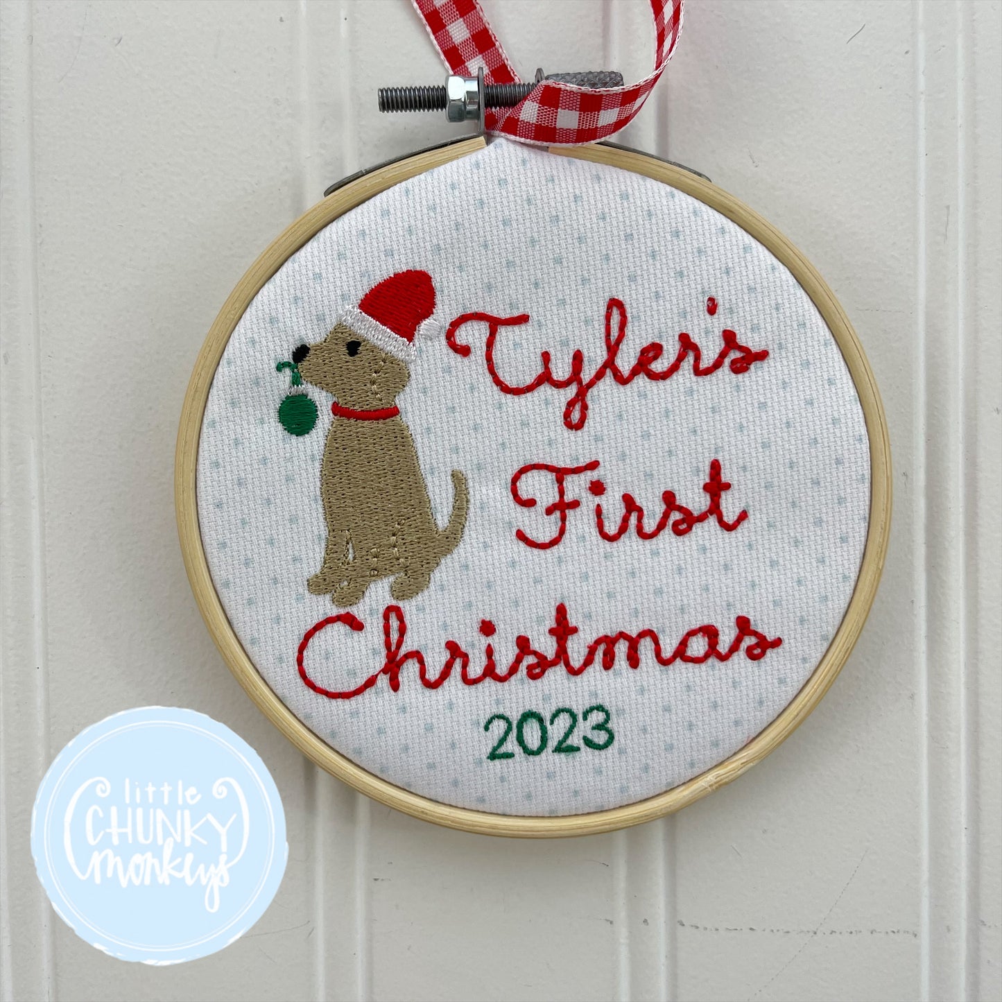 Puppy First Christmas Ornament
