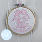 Heirloom Bow First Christmas  Ornament - Pink