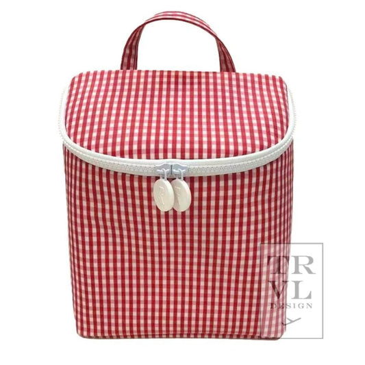 Take Away Lunch Tote - Red Gingham