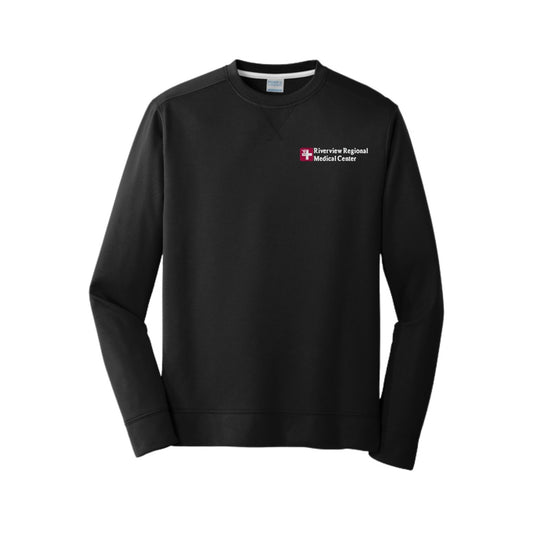 Performance Fleece Crewneck Sweatshirt - Black