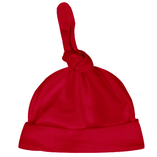 Red Tie Knot Hat