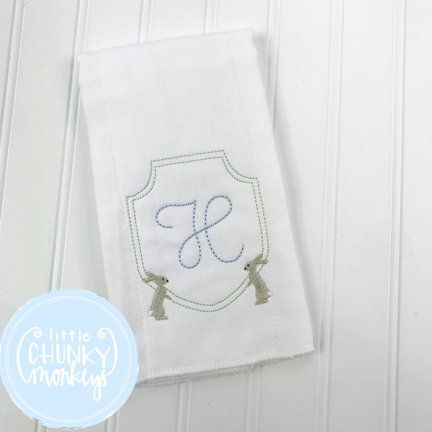 Baby Burp Cloth with Personalization