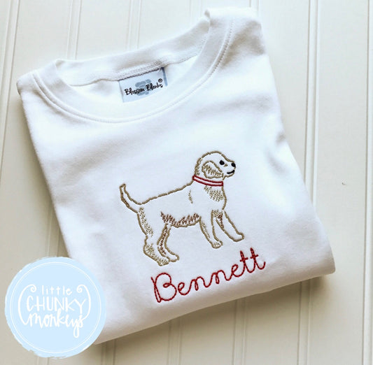 Boy Shirt - Personalized Shirt with Dog