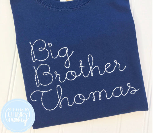 Boy Shirt - Vintage Stitch Big Brother Shirt