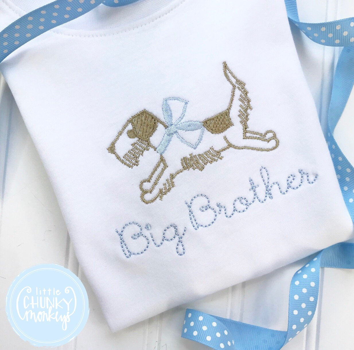 Boy Shirt - Personalized Big Brother Shirt with Dog