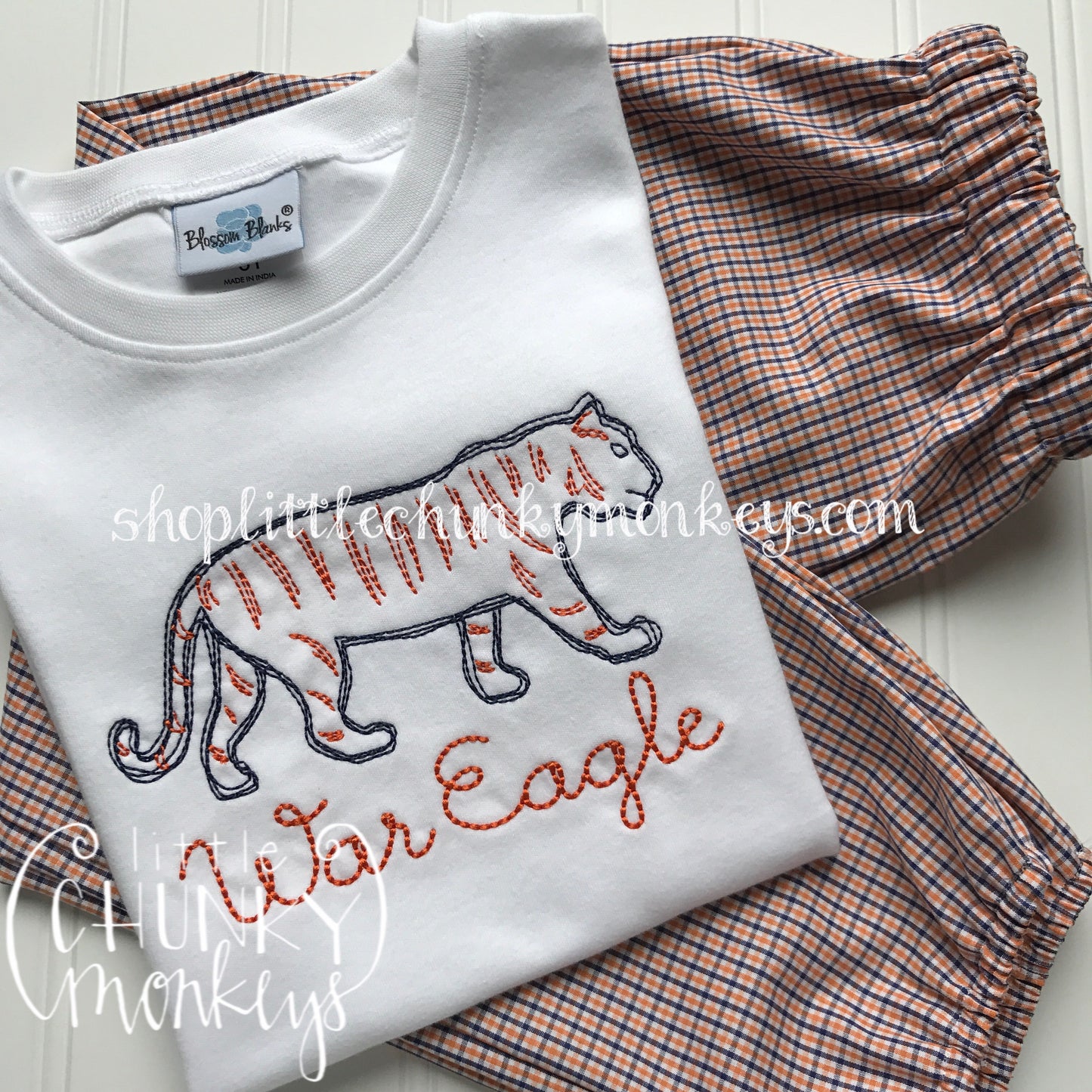 Boy Shirt - Stitch Tiger Shirt