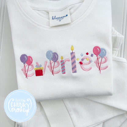 Organic Cotton Birthday Name Pajamas