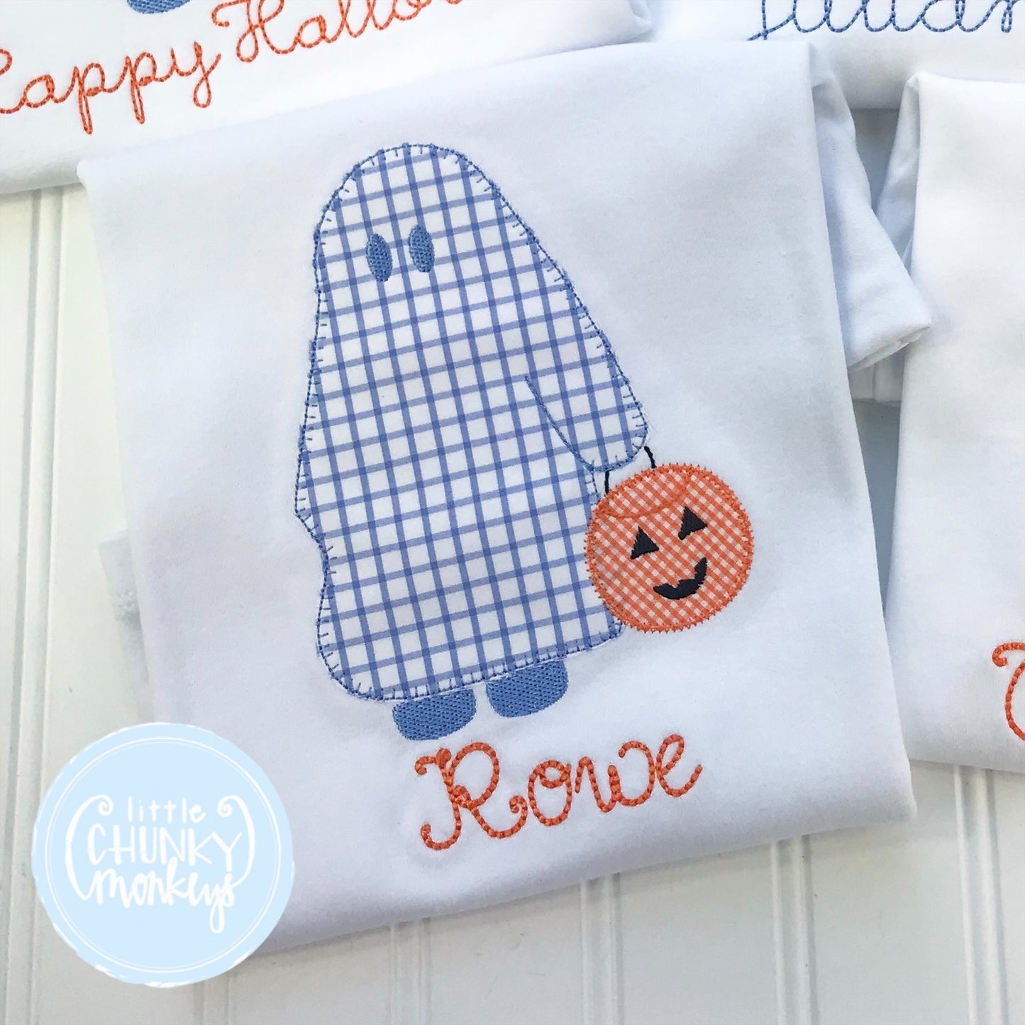 Halloween Ghost “Rowe” - 4T Short Sleeve