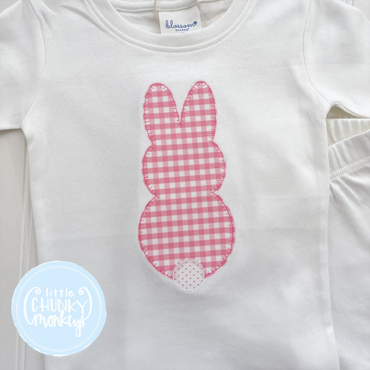 Girl Shirt - Bunny Applique