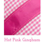 Hot Pink Gingham  - Mint® Brand