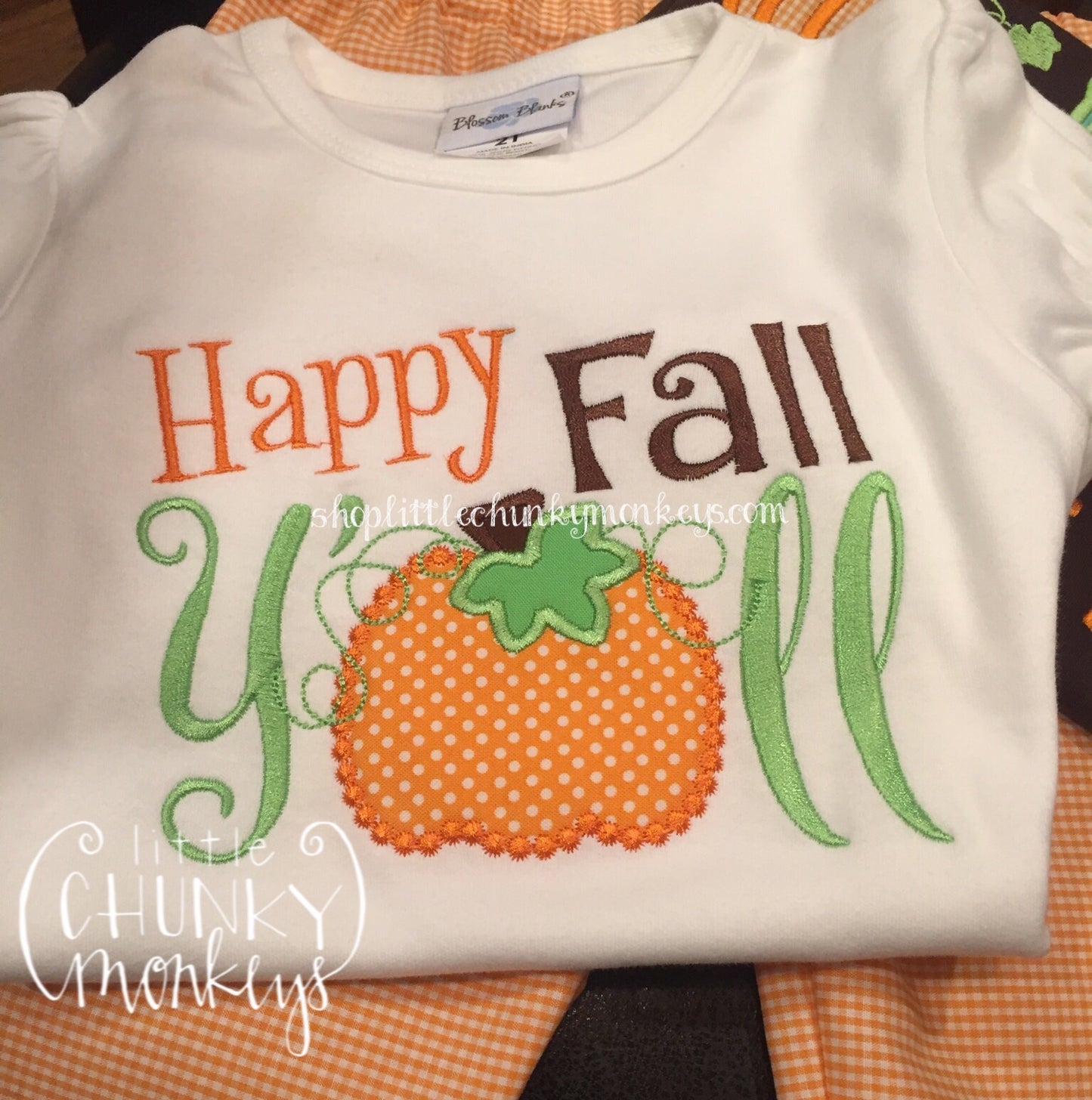 Girl Shirt - Happy Fall Yall Shirt